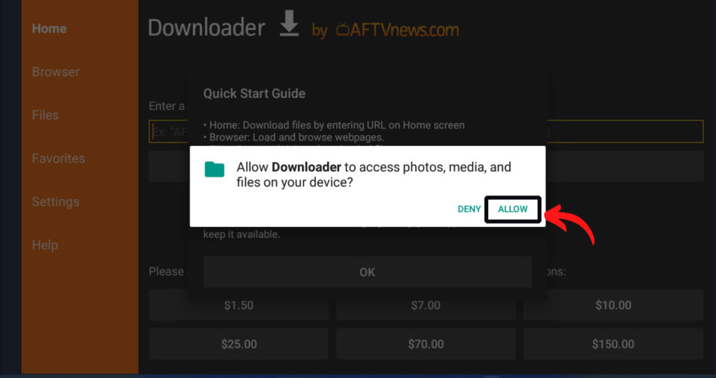 Downloader by aftvnews app android tv app 